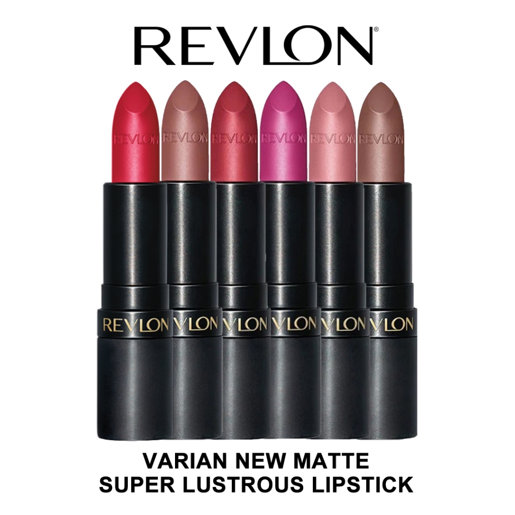 (100% ORI) Revlon Lipstick Superlustrous Matte - Lipstick Revlon Lipmatte Lipcolor Lipstik Revlon