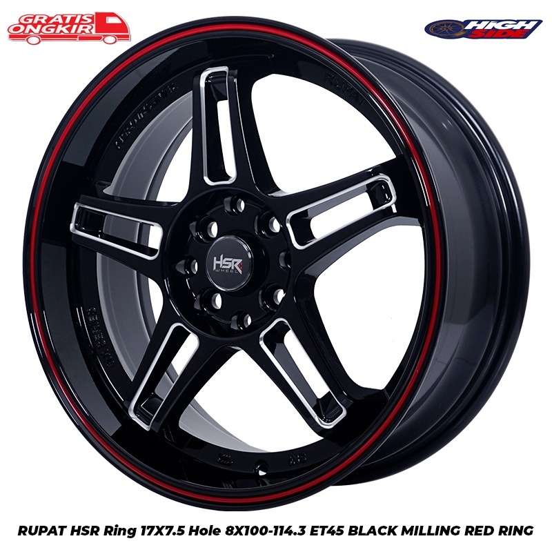 Velg Racing Mobil Toyota Avanza Hsr Rupat R17