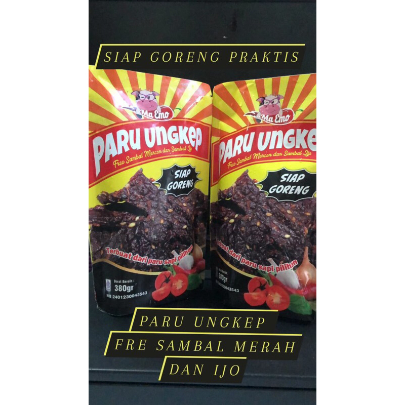 

Paru Ungkep Emoo//Siap saji