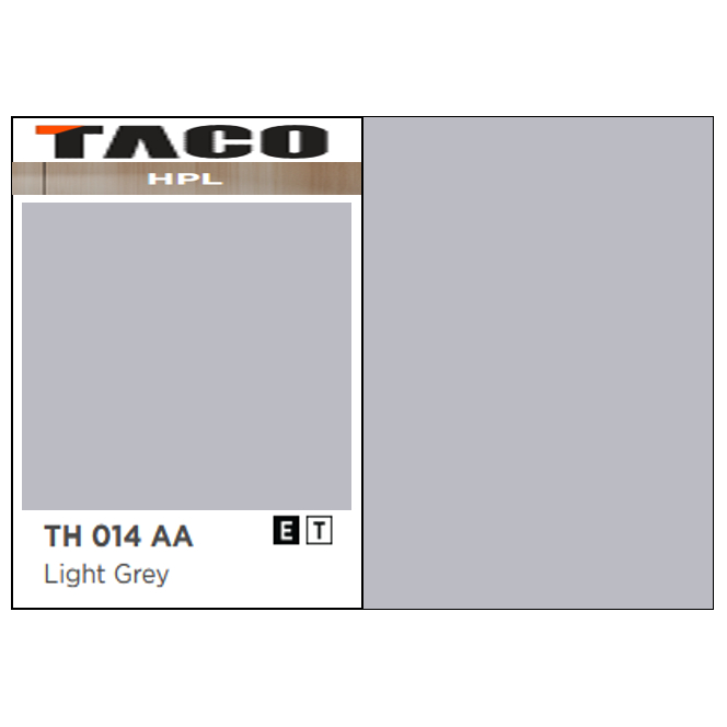 Taco HPL TH 014 AA - Light Grey