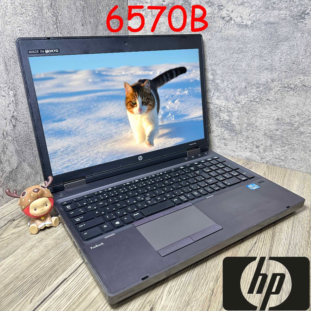 HP ProBook second laptop 6570b core I5 Gen 3 4G RAM 128GB SSD bekas Peningkatan baru laptop original berkualitas Mulus Bekas IPS， US Keyboard，backlight