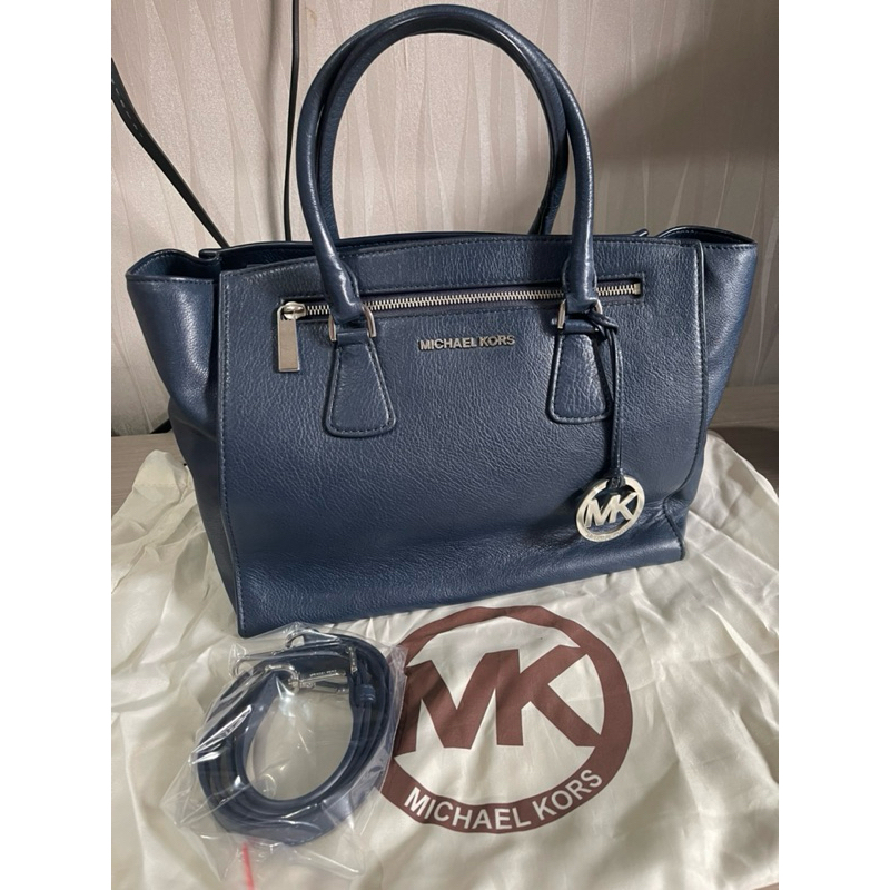 Preloved Tas Michael kors Blue - Authentic
