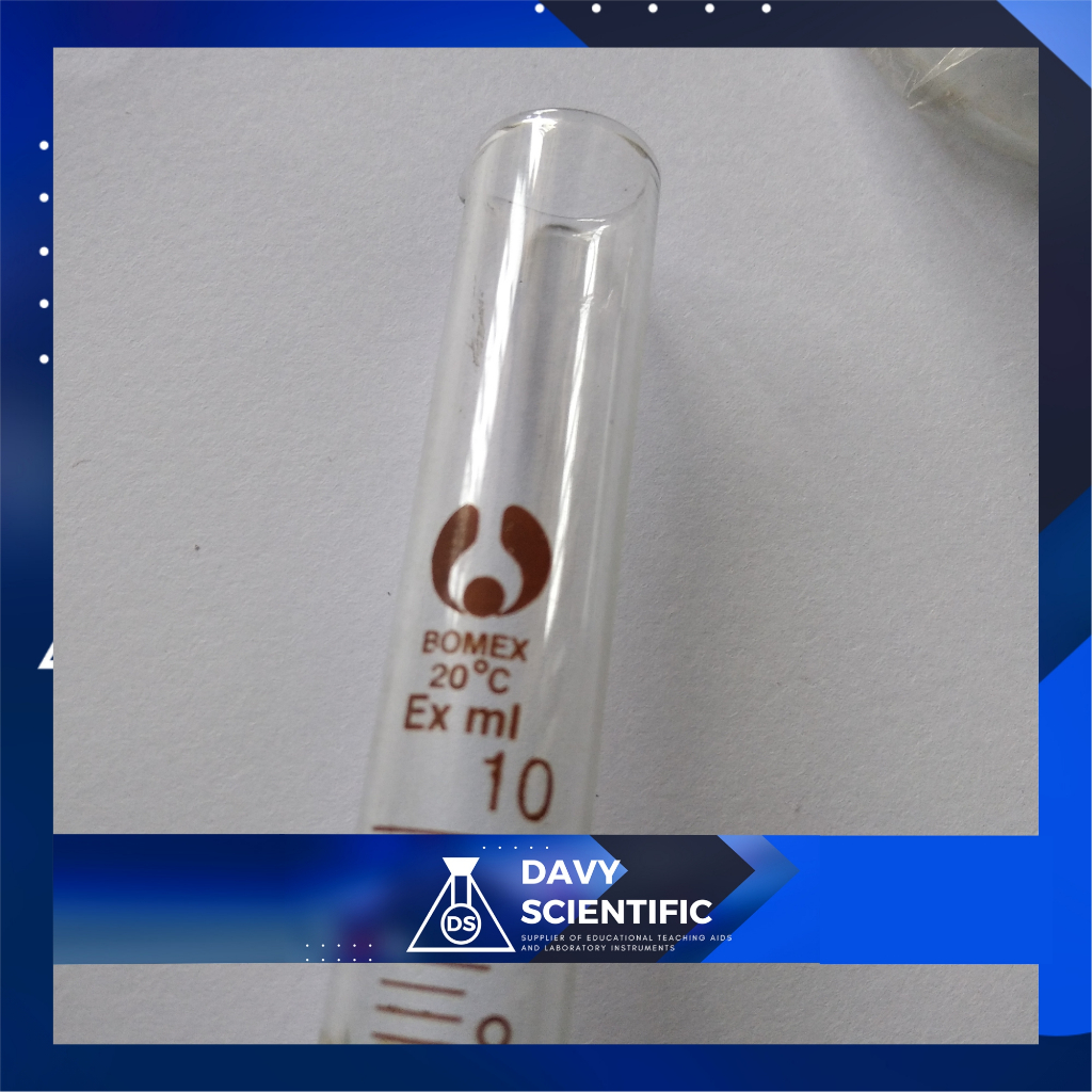 Silinder Ukur / Gelas Ukur, Kaca Bomex 10 ml
