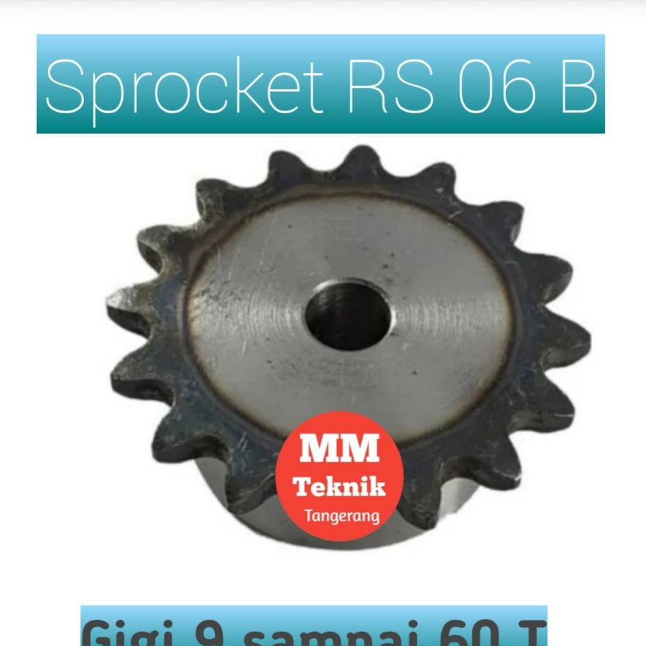 Sprocket RS 06 x 42 T Gear Rantai Single Gir gigi Z 42T RS06 -1 06Z42 06X42T 06-1 tipe B Sproket spr