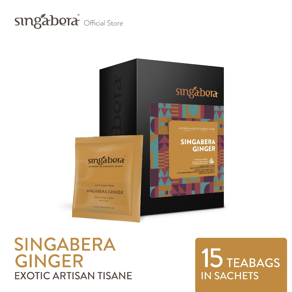 

Singabera Ginger - Herbal / Seduhan Herba - 1 Box - 15 Sachet