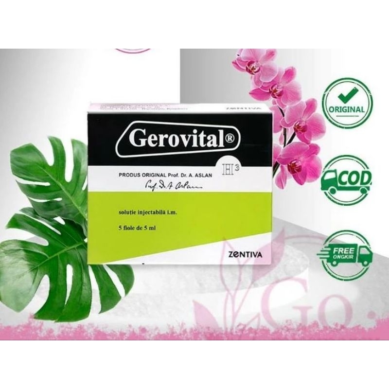 Gerovital h3 ampul bening//Gerovital