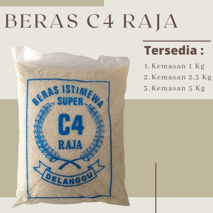 Beras C4 2,5 Kg