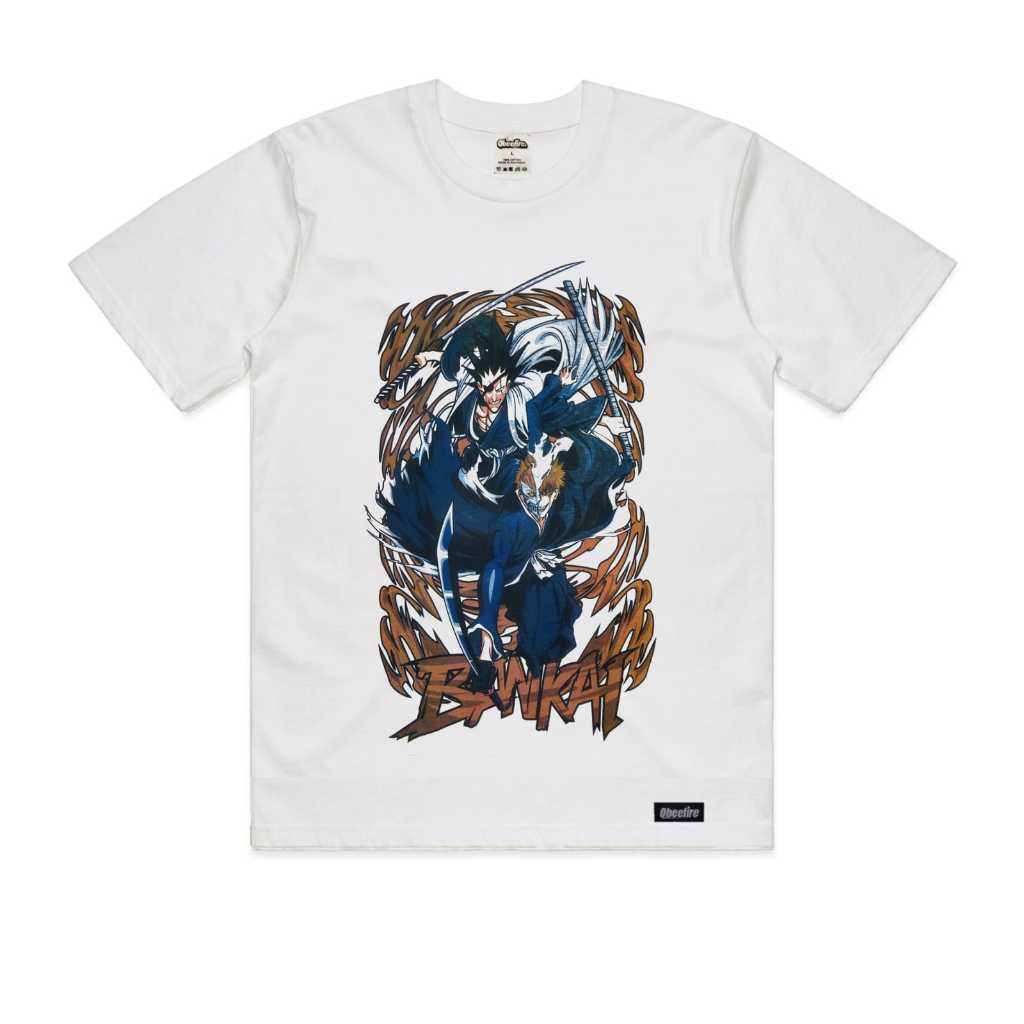 T-SHIRT / KAOS  BANKAI WHITE