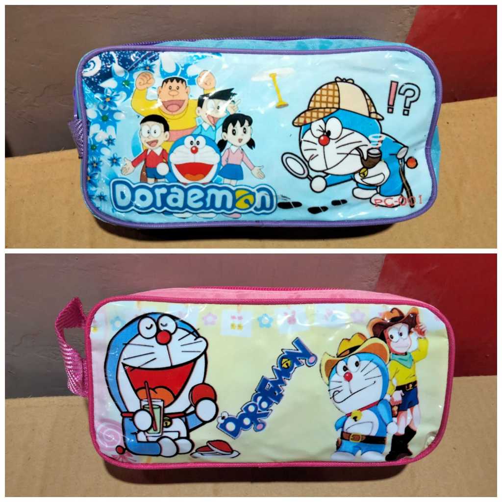 

Tempat Pensil Doraemon/kotak pensil anak