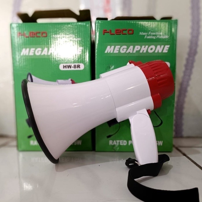 Megaphone Ukuran Kecil Fleco HW 8R Multifungsi