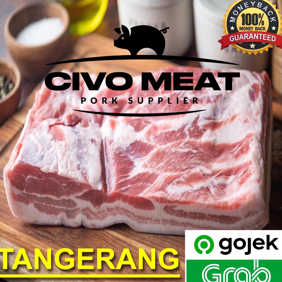 

Splash Jual Daging Babi Samcan Kulit Pork Belly 1kg