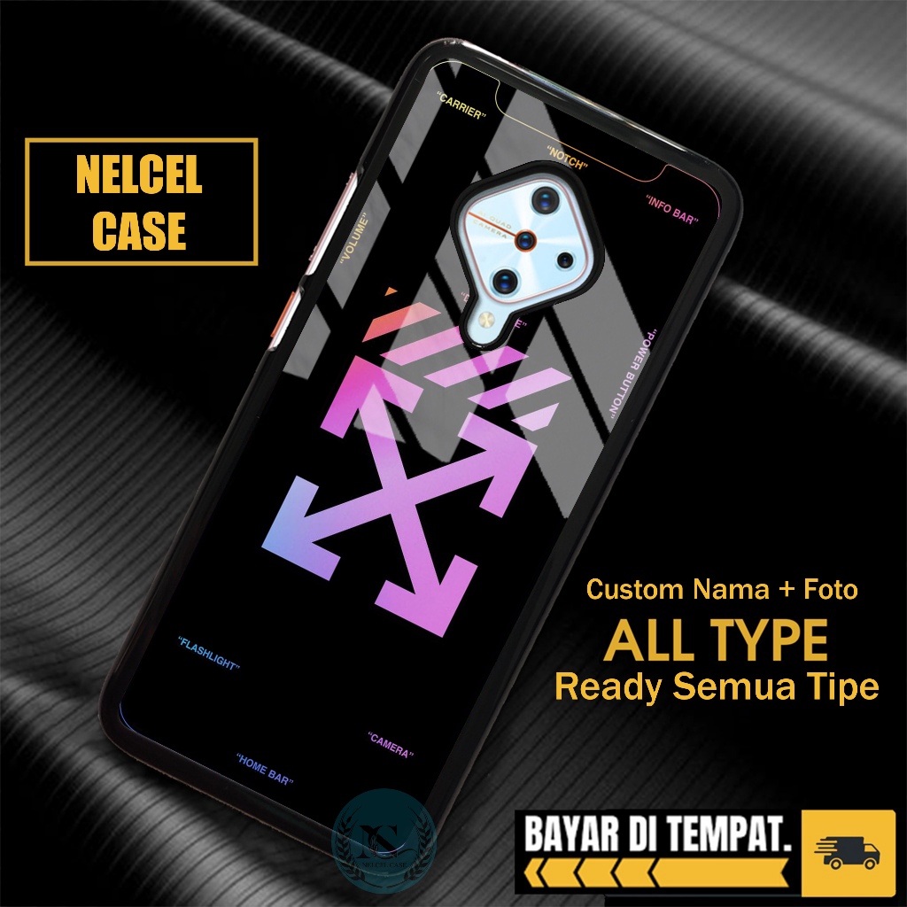 Nelcel Case Vivo S1 PRO Y20 Y20i V19 Y30 Y50 V17 Pro S1 Pro V15 Pro Z1 Pro Back case Tempered Hard c