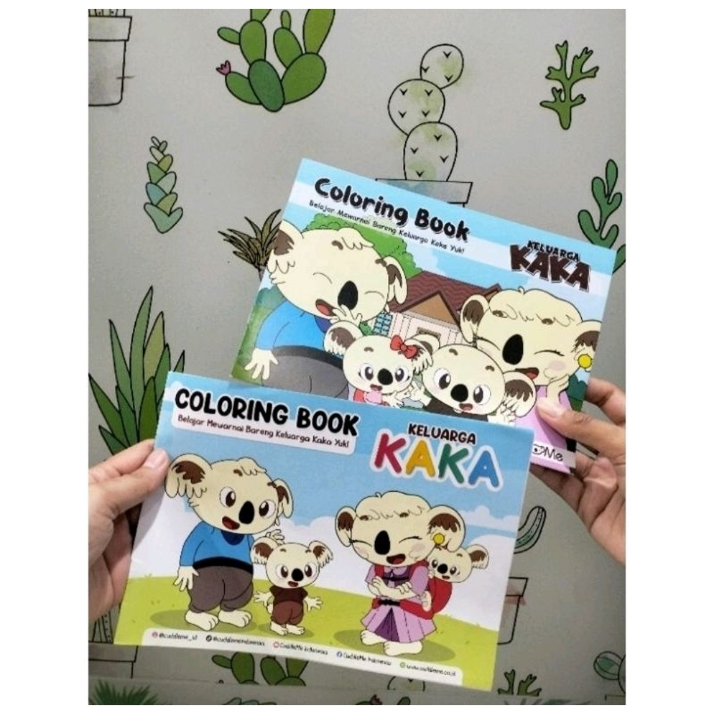 

Kaka Coloring Book Buku Mewarnai Gambar Keluarga Koala Lucu
