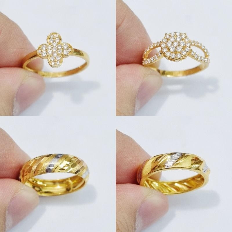 Cincin Emas Ukuran Ring Size 12 & 14 Kadar 70% 700 16K - DT