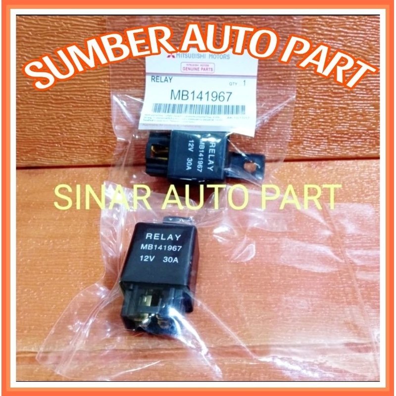 (SAP) RELAY LAMPU MITSUBISHI L300 OMRON 12VOLT KAKI 4