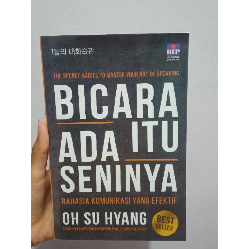 preloved novel "Bicara Itu Ada Seninya"