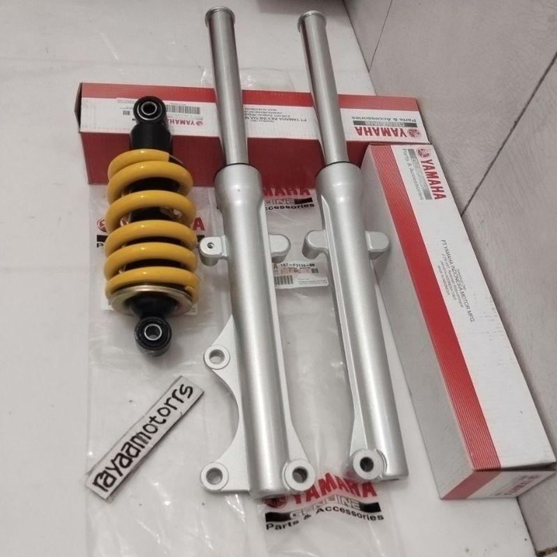 Shock depan belakang Jupiter MX lama Jupiter MX old Jupiter MX new 1S7