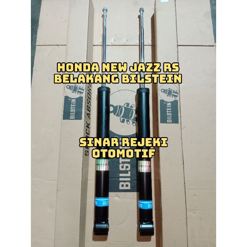 shockbreaker honda new jazz RS belakang merek bilstein