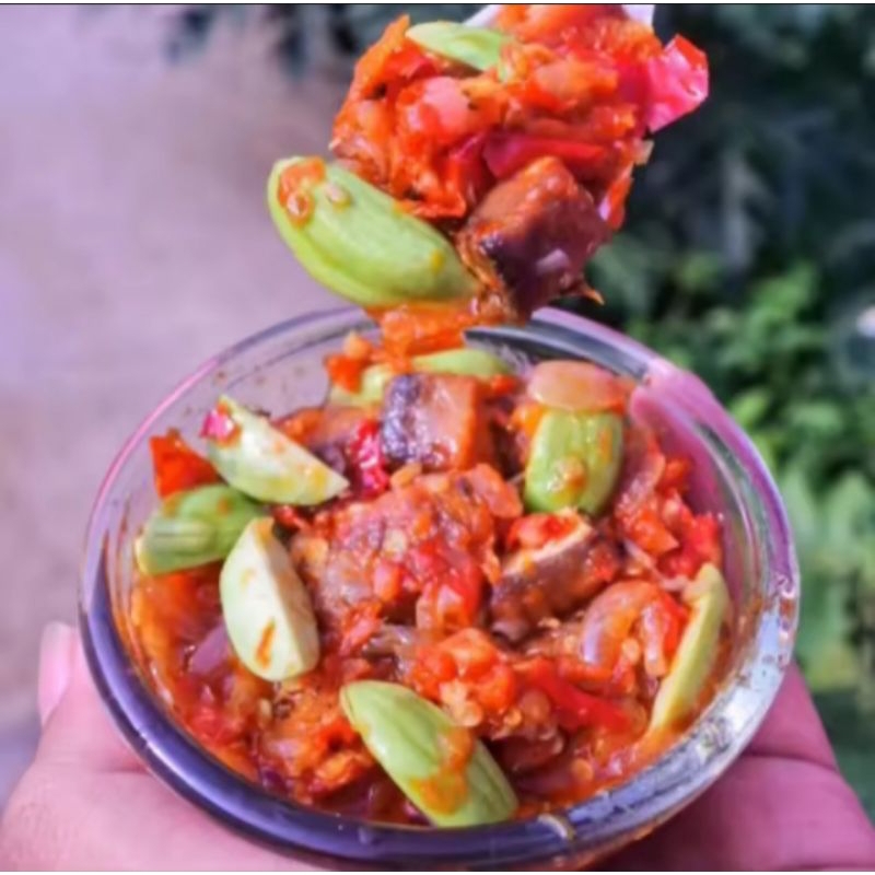 

( 4 GRATIS 1 ) Sambal pedas Pete jambal 200gram