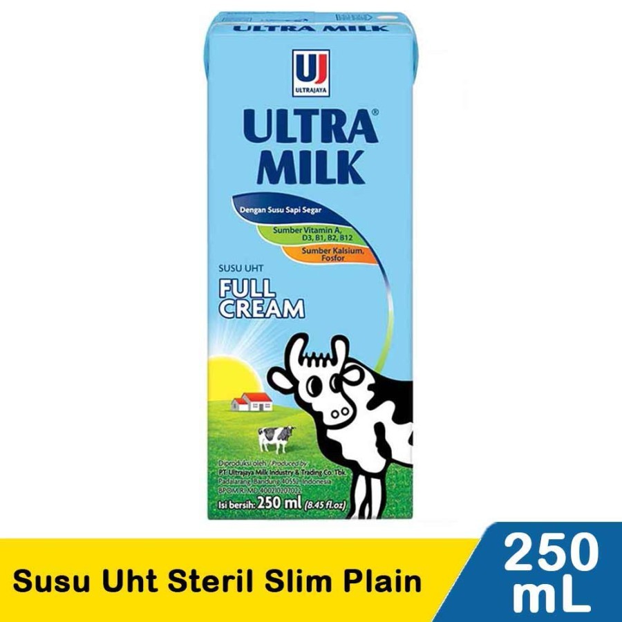 

Susu Ultra Milk Rasa Full Cream 250 ML