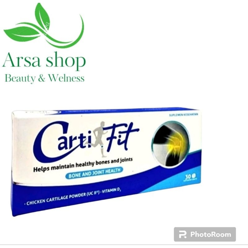 CARTIFIT Box isi 30 Tablet/Supelmen kesehatan tulang dan sendi