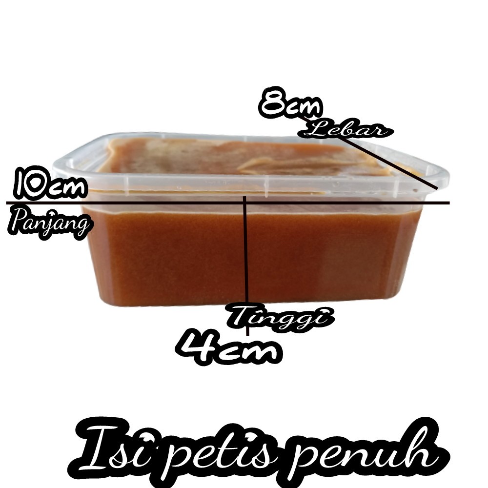 

petis madura asli 250 gr petis ikan tuna rasa nikmat petis rujak buah petis asin madura nyaman bumbu petis