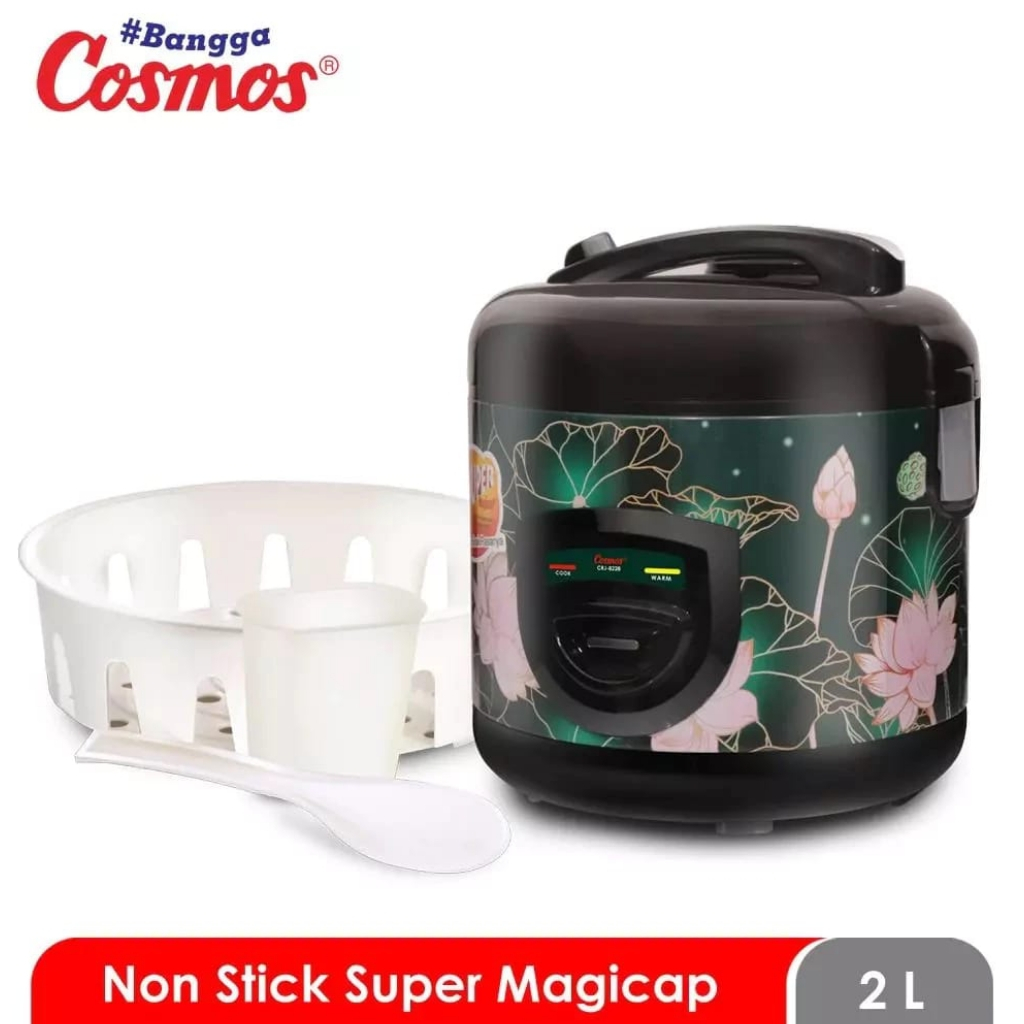 COSMOS CRJ-8228 RICE COOKER/MAGIC COM 2LITER/ CRJ 8228/CRJ8228 BERGARANSI