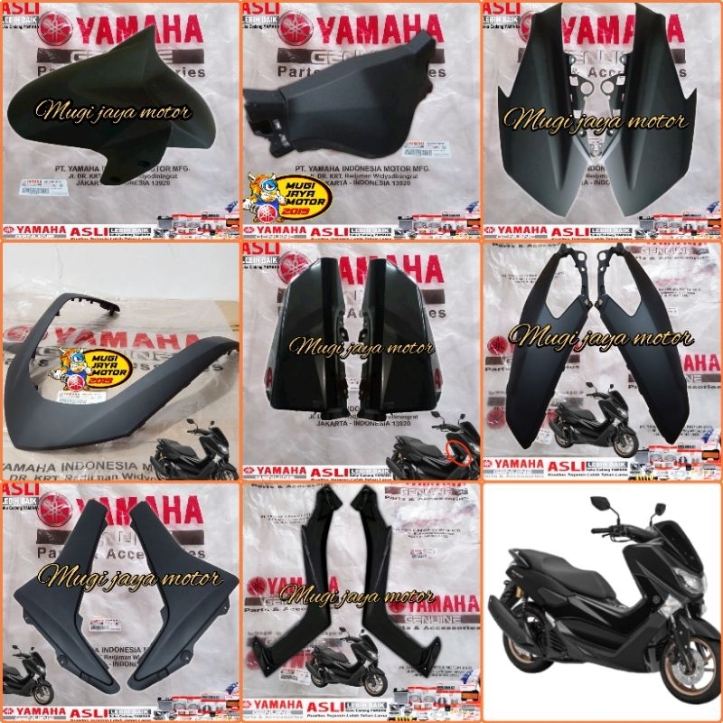 FULL SET BODY HALUS NMAX OLD 155 HITAM DOFF ORIGINAL YAMAHA