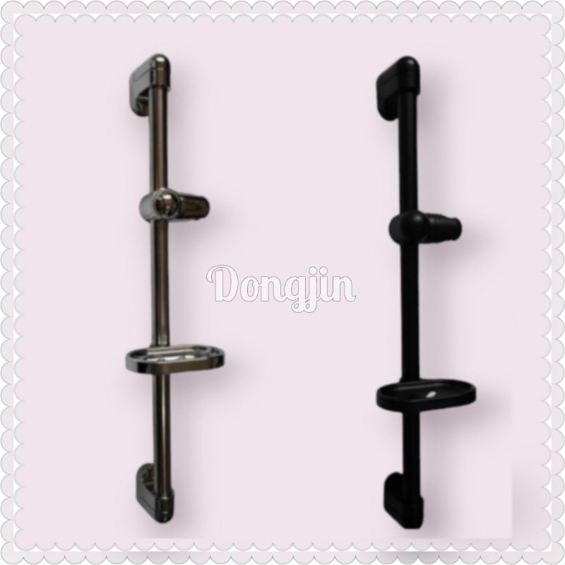 Tiang Shower Stainless /hitam Kamar Mandi (Hanya Tiang Shower)