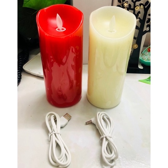 COD lilin elektrik USB CAS body parafin wax electric candle rechargeable swing candle lilin sumbu go