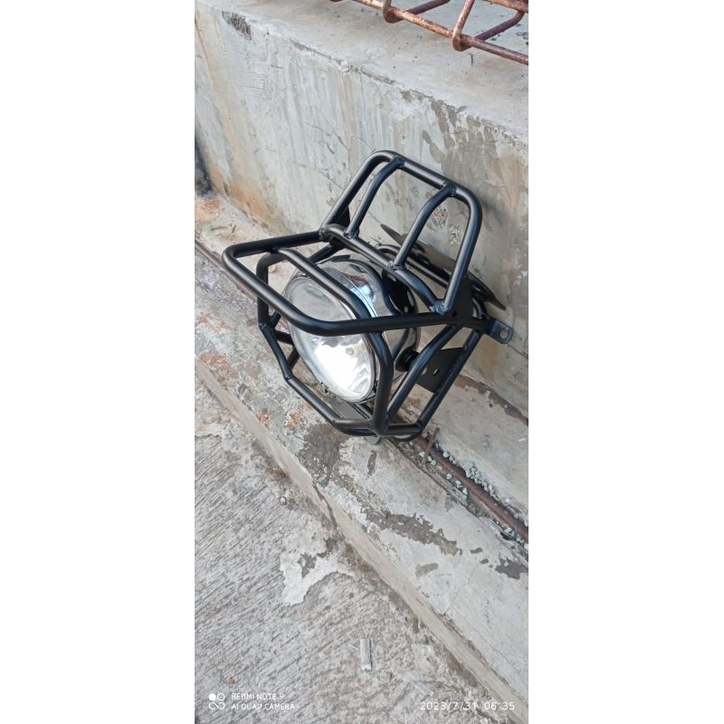 Lampu trail headlamp KLX TS WIN YT CRF trail custom vintage