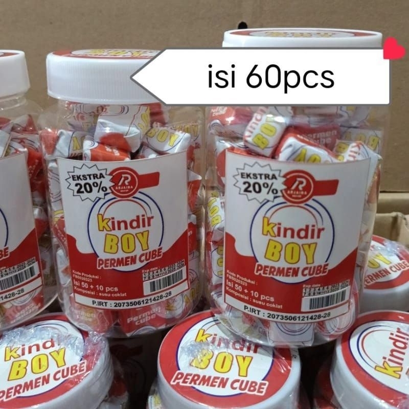 

PERMEN VIRAL - KINDER BOY JOY - PERMEN CANDY CUBE