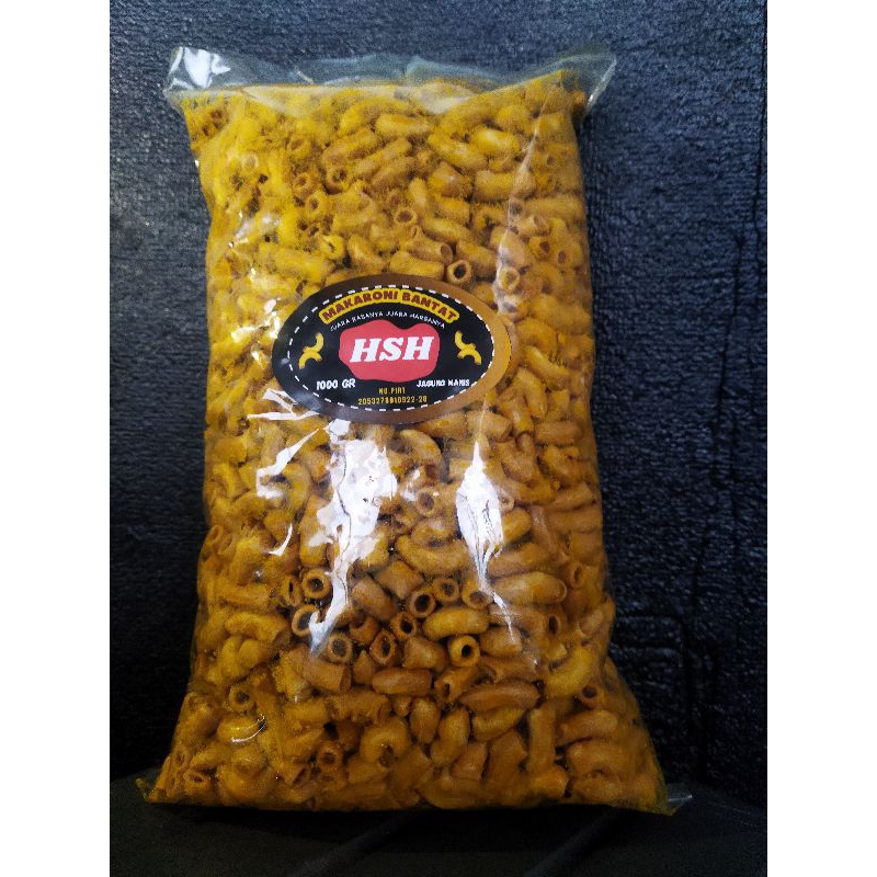

(TERBARU) Makaroni Bantat HSH JAGUNG MANIS Kemasan 1 Kg