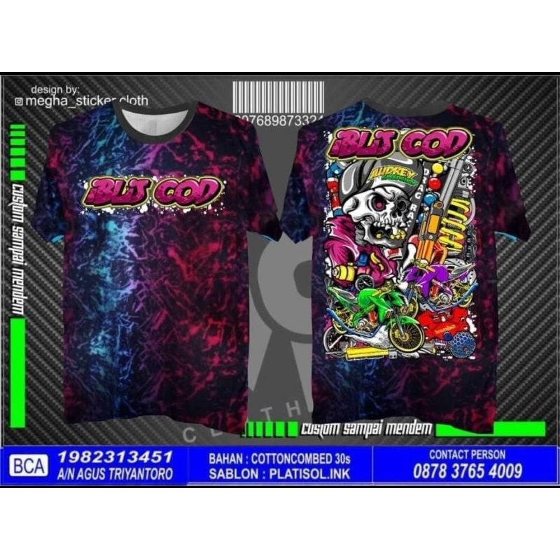 T-Shirt Kaos IBLIS COD