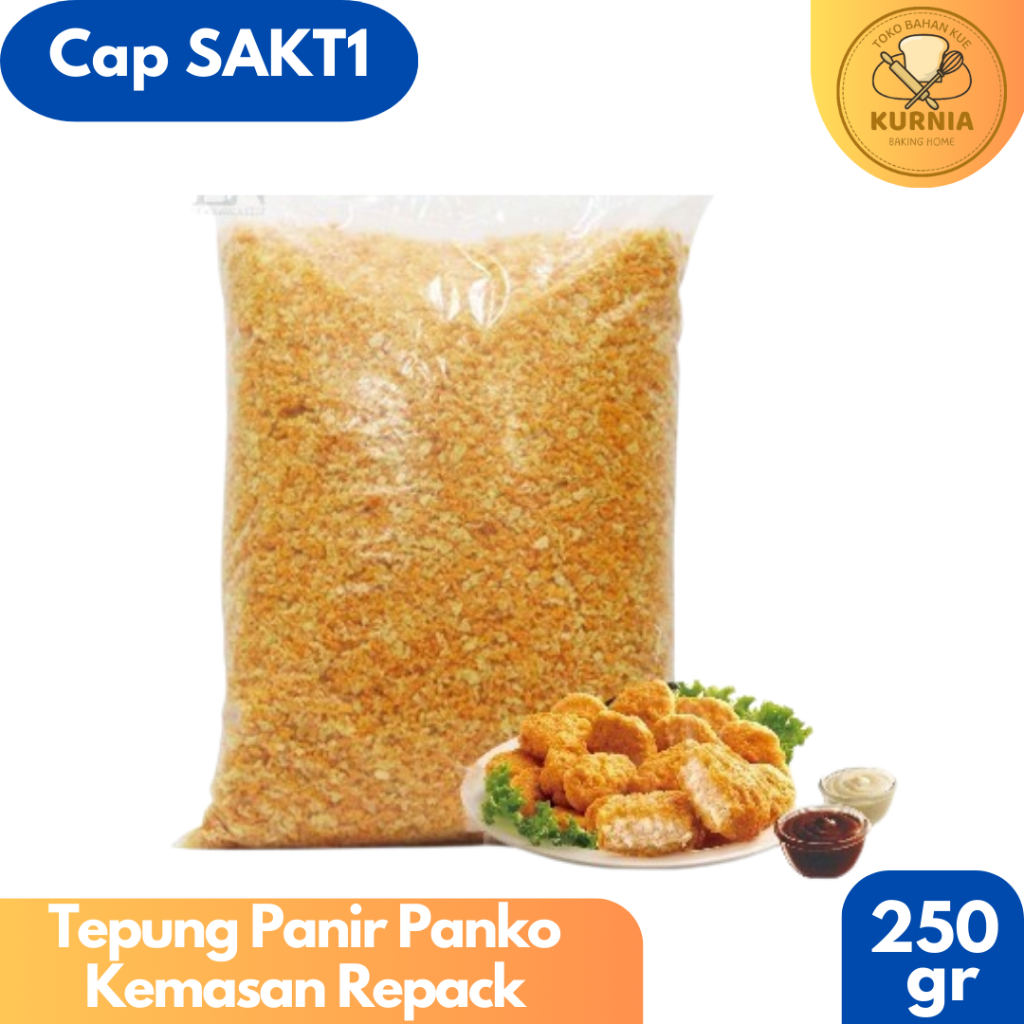 

TEPUNG PANIR PANKO CAP SAKT1 REPACK 250 GRAM