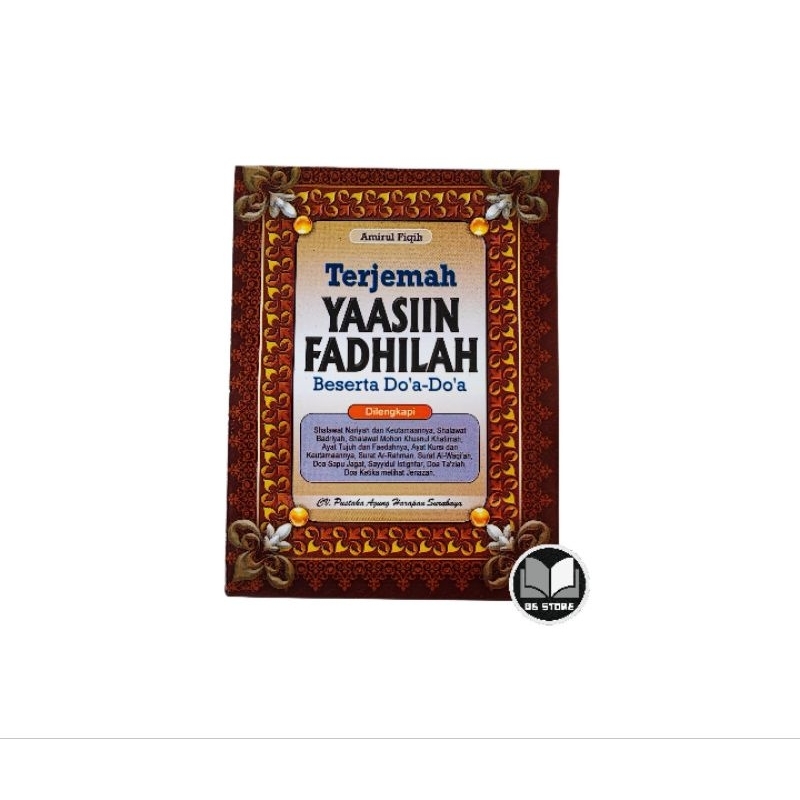 Buku Terjemah Yasin Fadilah 3/4 Arab Latin