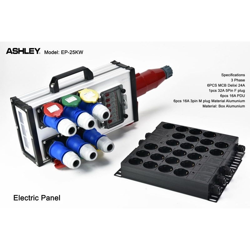 Panel listrik / panel box ASHLEY EP-25KW / 3 PHASE