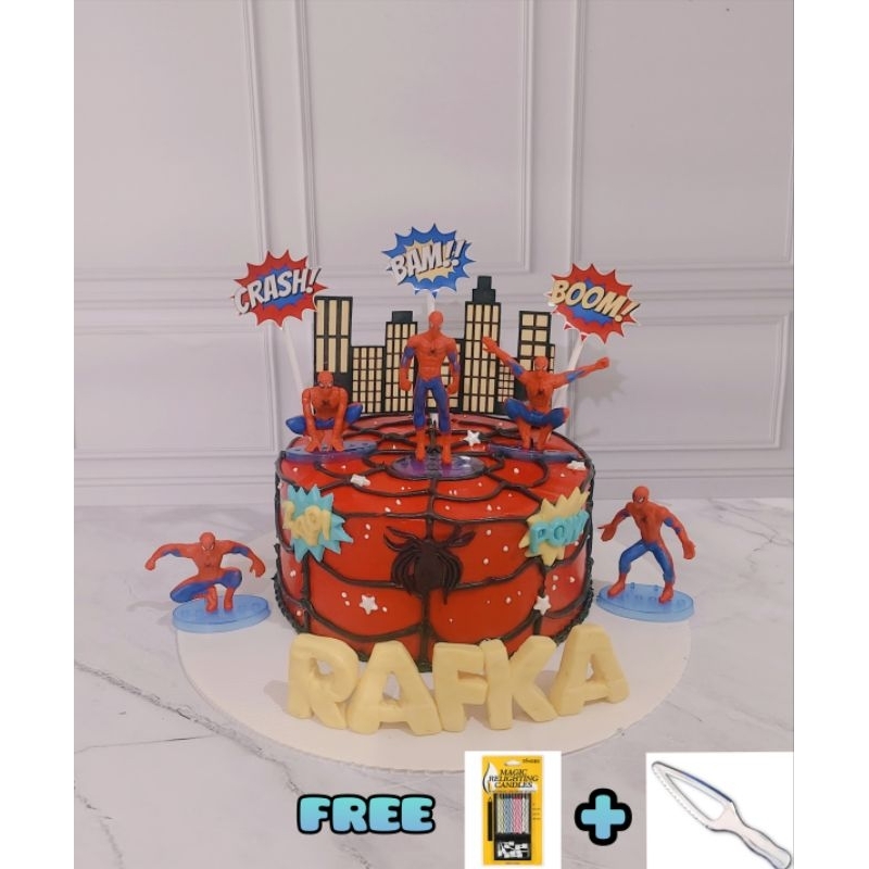 

Cake spiderman