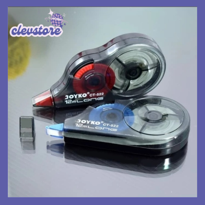 

Tip Ex Roll Joyko Correction Tape Joyko CT-522 High Quality Harga 1 Pcs