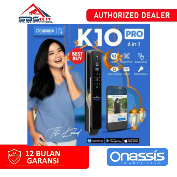 Onassis Smart Lock K10 Pro Camera Built In