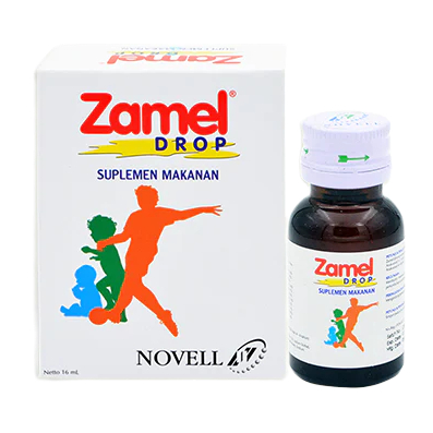 ZAMEL DROP 16 ML SUPLEMEN MAKANAN VITAMIN BAYI DAN ANAK