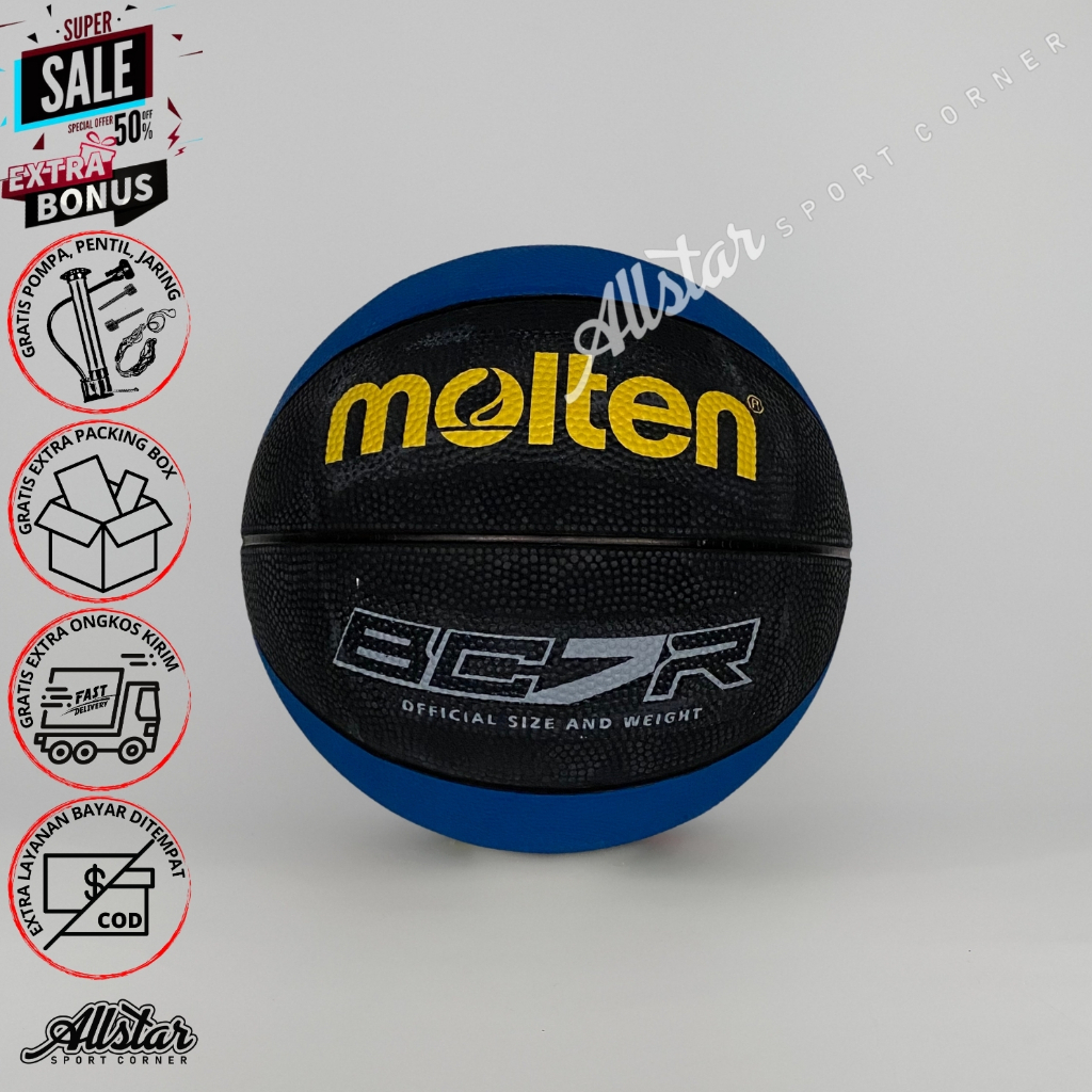MOLTEN Bola basket molten BC7R bola basket size 7