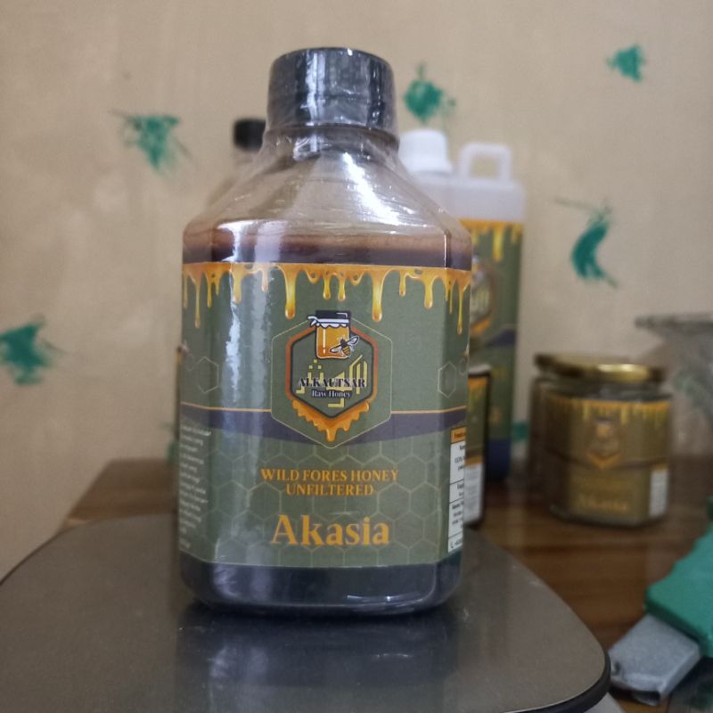 Alkautsar Raw Honey madu murni 100% madu lebah pakan bunga