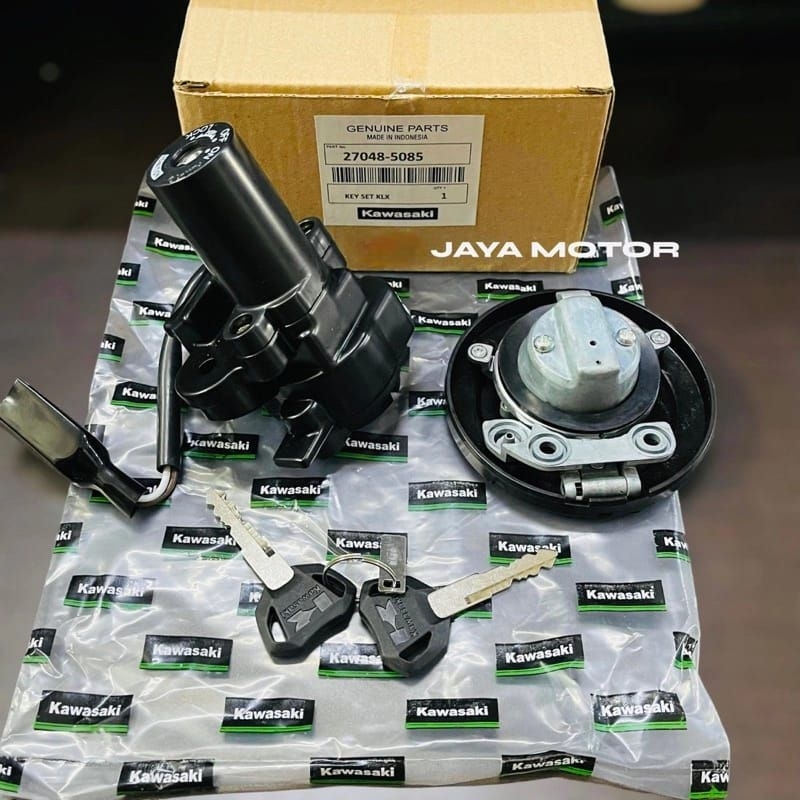 Kunci kontak set jok KLX D-TRACKER KLX 150 BF ori kgp indo