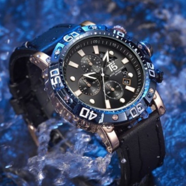 JAM TANGAN ANALOG T5 ORIGINAL BERGARANSI LEATHER STRAP KULIT T5 H 3855 G