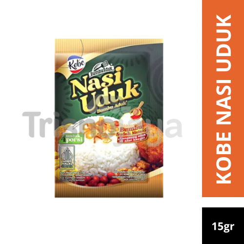 

KOBE NASI UDUK Nasi KUNING bumbu instan siap saji