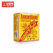 

UBM Arrow Brand Square Puff Biskuit Malkist 350g