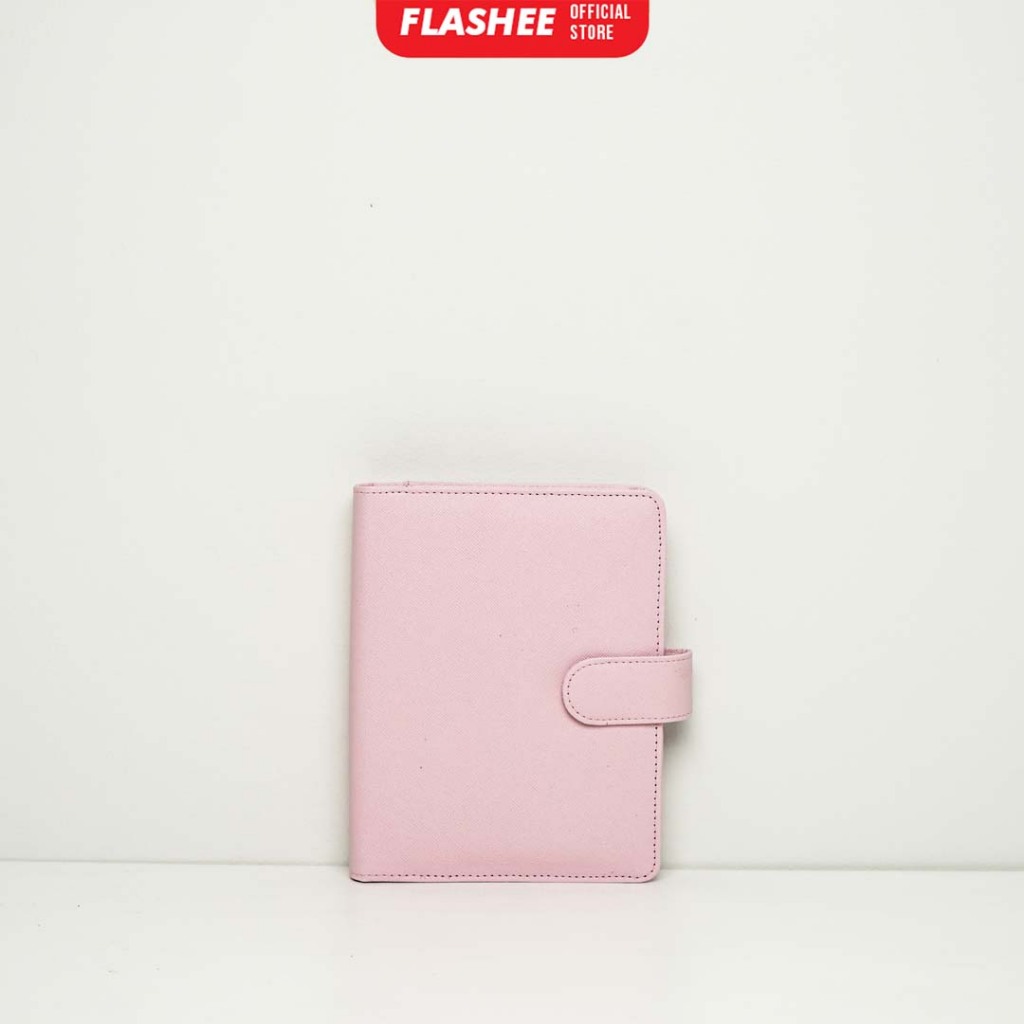

Flashee Binder A6 Polos Binder Money Budget 6 Ring Warna Pink Muda Binder Financial