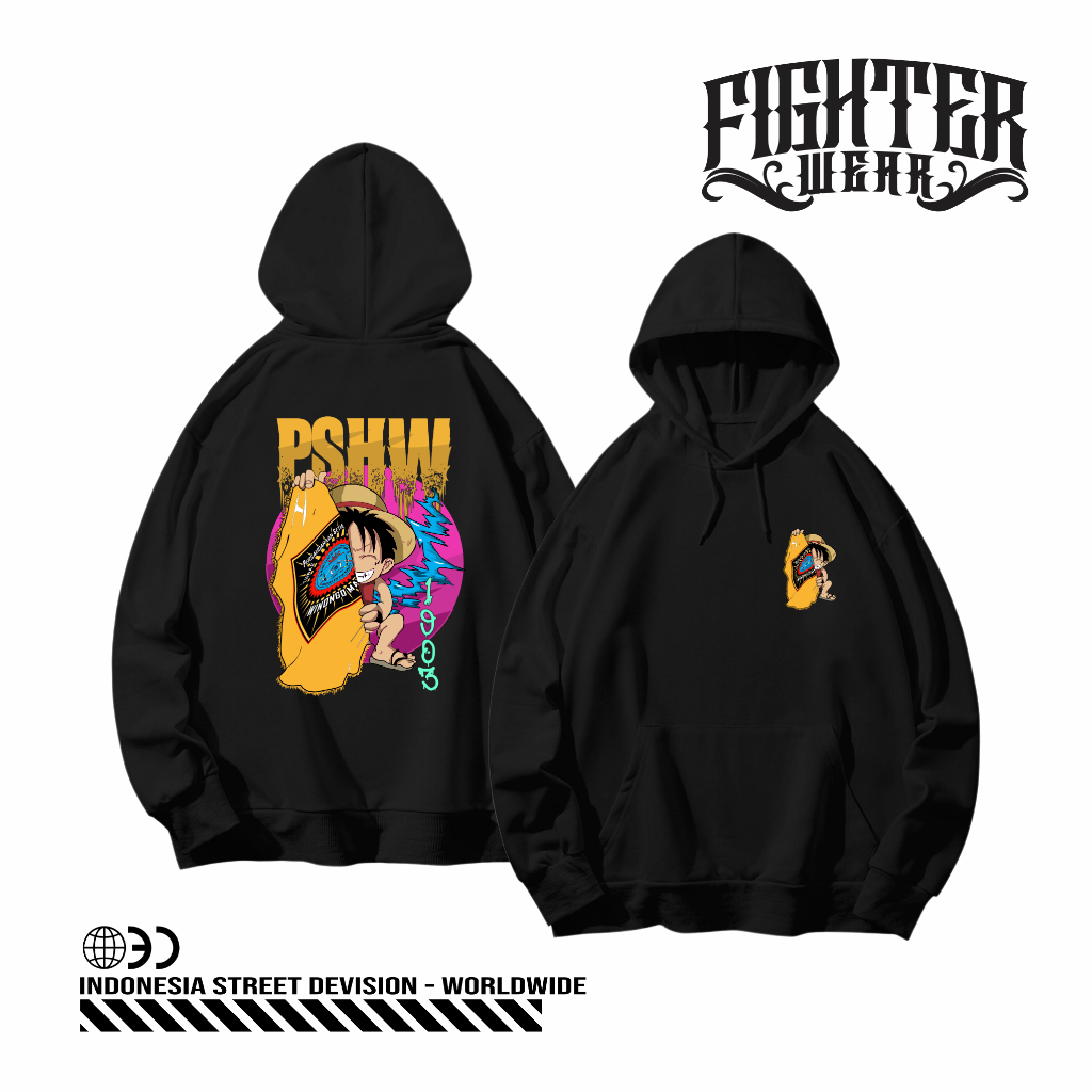 HOODIE PSHW LUFFY BENDERA PSHW - HOODIE PSHW - HOODIE WINONGO
