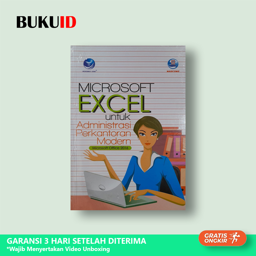 Buku Microsoft Excel untuk Administrasi Perkantoran Modern, Microsoft Office 2016 - Original